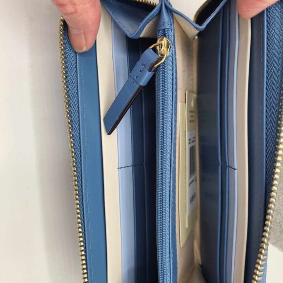 Radley London Happiness Comes In Waves Zip Around Matinee Wallet NWT!  NEW! - Picture 8 of 13